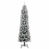 Vidaxx künstlicher Weihnachtsbaum mit 150 LEDs und Schnee 120 cm