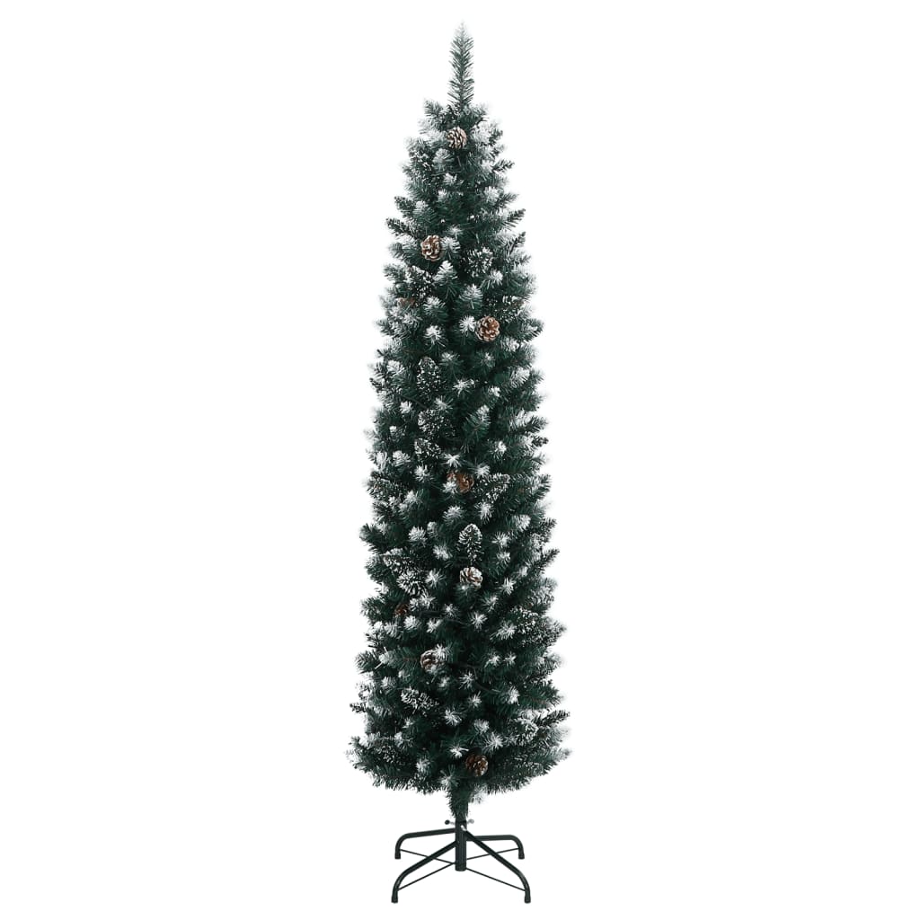 Vidaxx künstlicher Weihnachtsbaum schmal mit 150 LEDs 120 cm