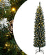 Vidaxx künstlicher Weihnachtsbaum schmal mit 150 LEDs 150 cm