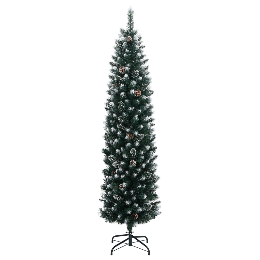 Vidaxx künstlicher Weihnachtsbaum schmal mit 150 LEDs 150 cm