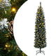 Vidaxx künstlicher Weihnachtsbaum schmal mit 300 LEDs 180 cm