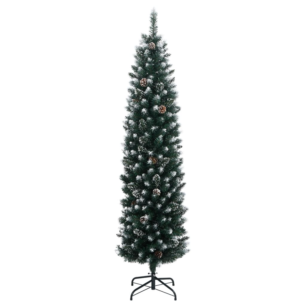 Vidaxx künstlicher Weihnachtsbaum schmal mit 300 LEDs 180 cm