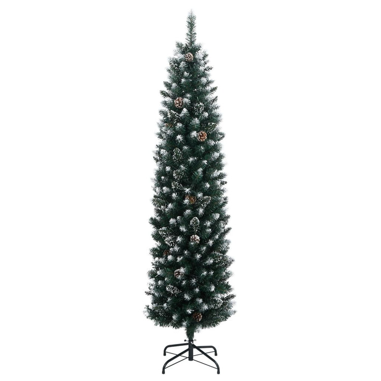 Vidaxx künstlicher Weihnachtsbaum schmal mit 300 LEDs 180 cm