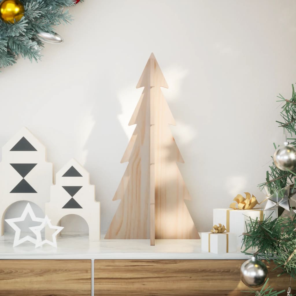 Vidaxl Weihnachtsdekoration Weihnachtsbaum 59,5 cm Festkiefer