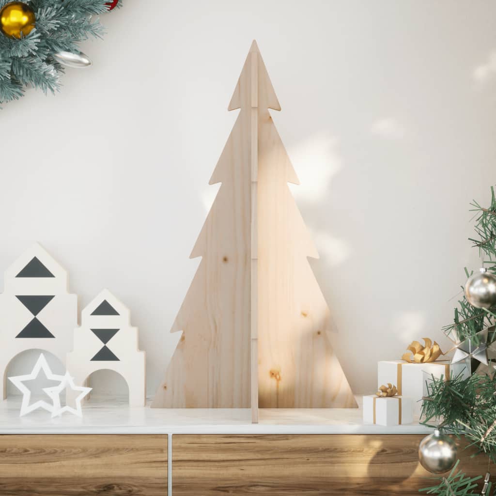 Vidaxl Weihnachtsdekoration Weihnachtsbaum 80 cm Festkiefer