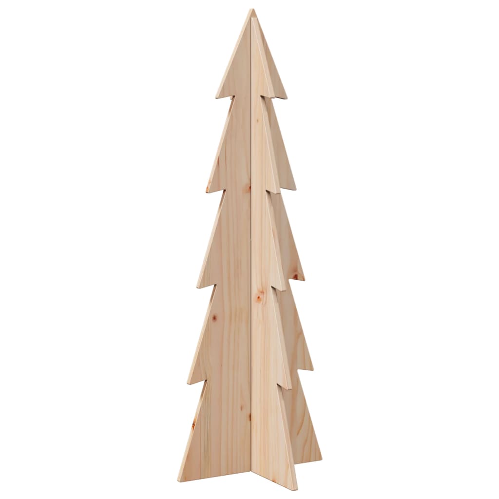 Vidaxl Weihnachtsdekoration Weihnachtsbaum 112 cm Festkiefer
