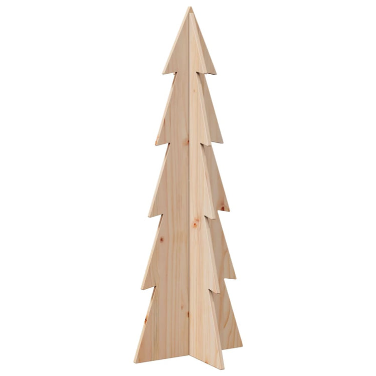 Vidaxl Weihnachtsdekoration Weihnachtsbaum 112 cm Festkiefer