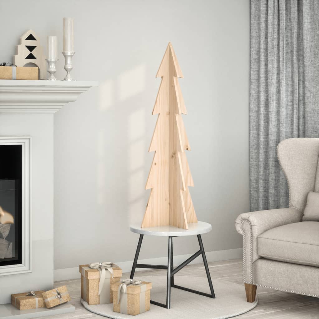 Vidaxl Weihnachtsdekoration Weihnachtsbaum 112 cm Festkiefer