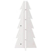 Vidaxl Weihnachtsdekoration Weihnachtsbaum 49 cm Festkiefer weiß