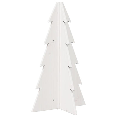 Vidaxl Weihnachtsdekoration Weihnachtsbaum 69,5 cm Festkiefer weiß
