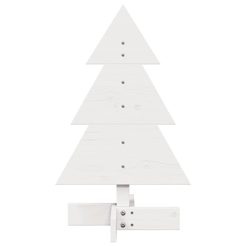 Vidaxl Weihnachtsdekoration Weihnachtsbaum 60 cm Festkiefer weiß
