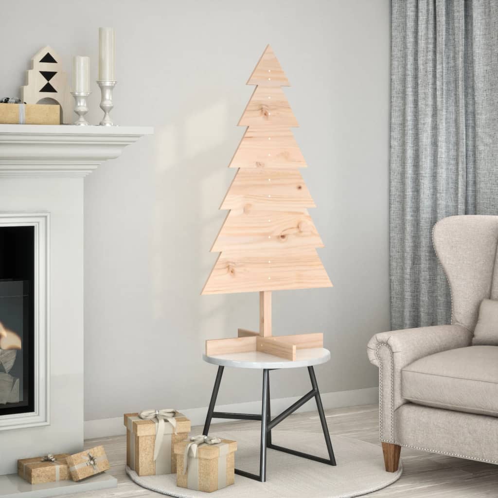 Vidaxl Weihnachtsdekoration Weihnachtsbaum 120 cm Festkiefer