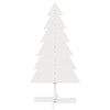 Vidaxl Weihnachtsdekoration Weihnachtsbaum 120 cm Festkiefer weiß