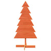 Vidaxl Weihnachtsdekoration Weihnachtsbaum 120 cm Festkiefer Wäsche braun