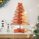 Vidaxl Weihnachtsdekoration Weihnachtsbaum 80 cm Festkiefer Wäsche braun