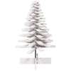 Vidaxl Weihnachtsdekoration Weihnachtsbaum 100 cm Festkiefer weiß