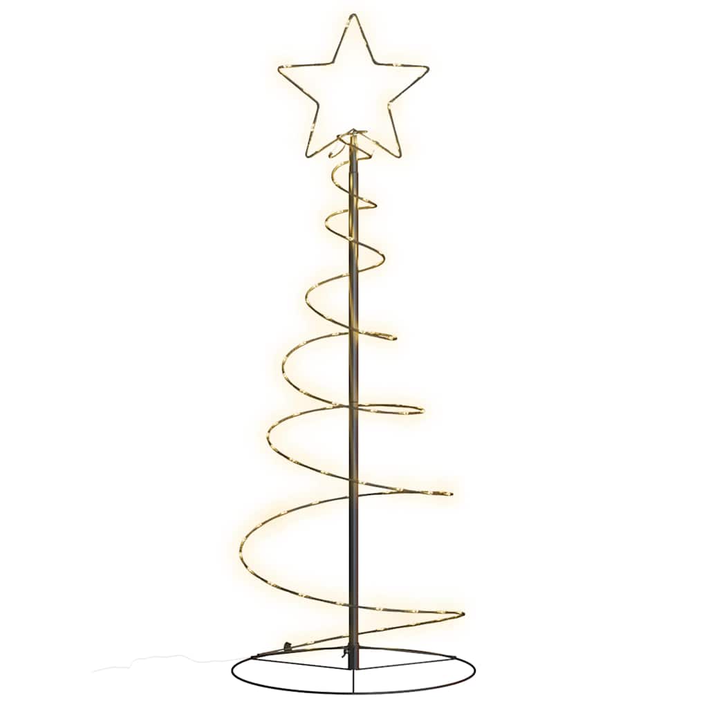 Vidaxl LED Weihnachtsbaum 80 LEDs warm weiß 120 cm
