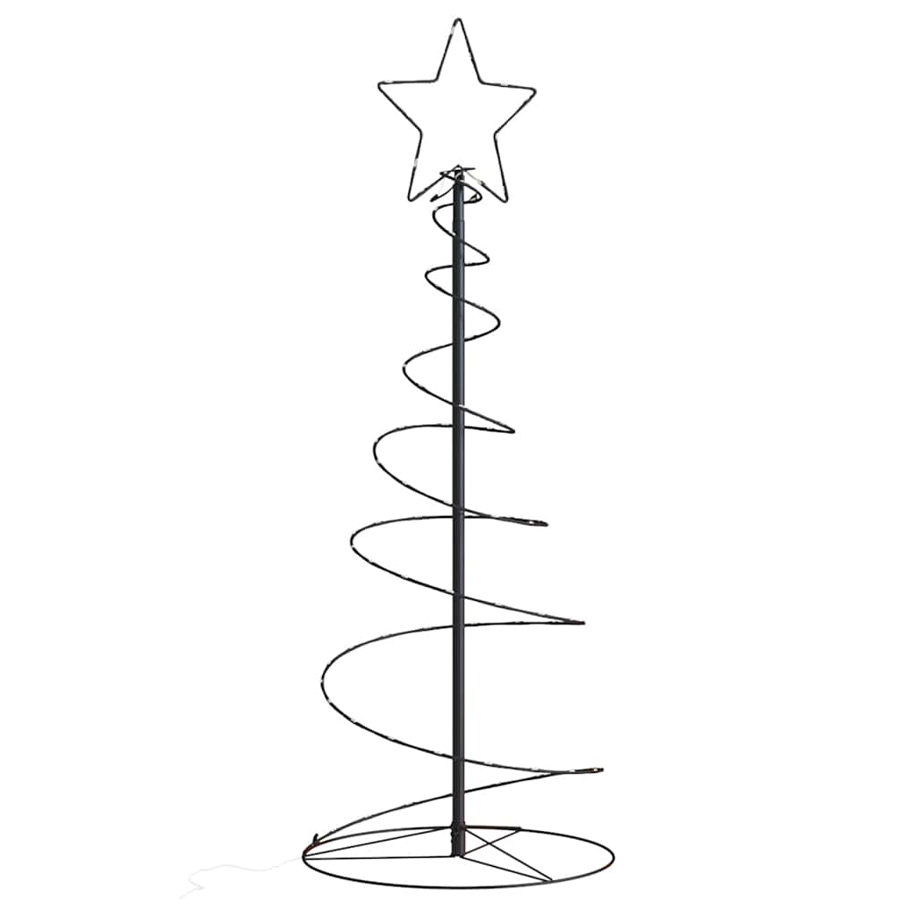 Vidaxl LED Weihnachtsbaum 80 LEDs warm weiß 120 cm