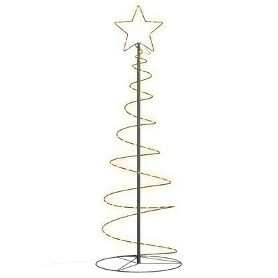 Vidaxl LED Weihnachtsbaum 100 LEDs warmes Weiß 150 cm