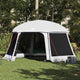 Vidaxx Schwimmbadzelt mit abnehmbaren Outdoor-Mesh-Wänden 512x458 cm grau