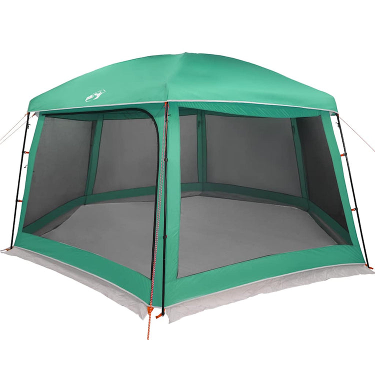 Vidaxx Schwimmbadzelt abnehmbare Outdoor-Mesh-Wände 618x532 cm meeresgrün