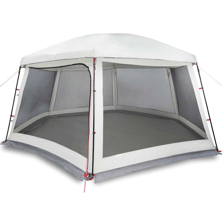 Vidaxx Schwimmbadzelt mit abnehmbaren Outdoor-Mesh-Wänden 618x532 cm grau
