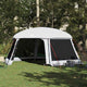 Vidaxx Schwimmbadzelt mit abnehmbaren Outdoor-Mesh-Wänden 618x532 cm grau