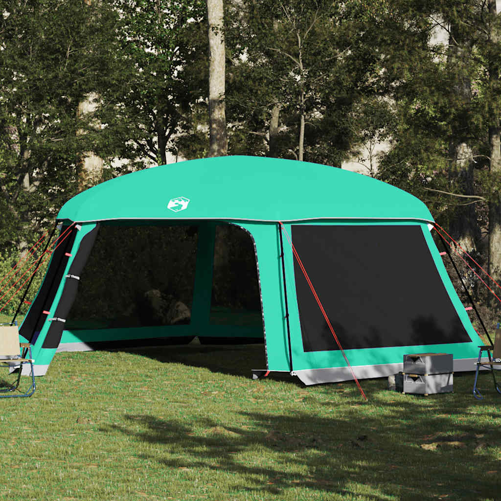 Vidaxx Schwimmbadzelt abnehmbare Outdoor-Mesh-Wände 670x590 cm meergrün