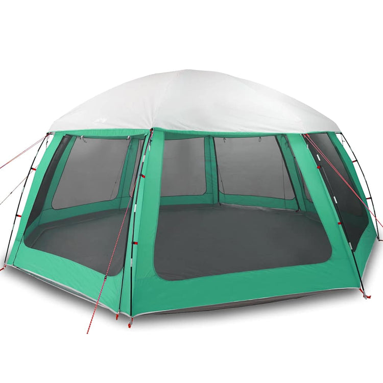Vidaxx Schwimmbadzelt abnehmbare Outdoor-Mesh-Wände 612x612 cm meergrün