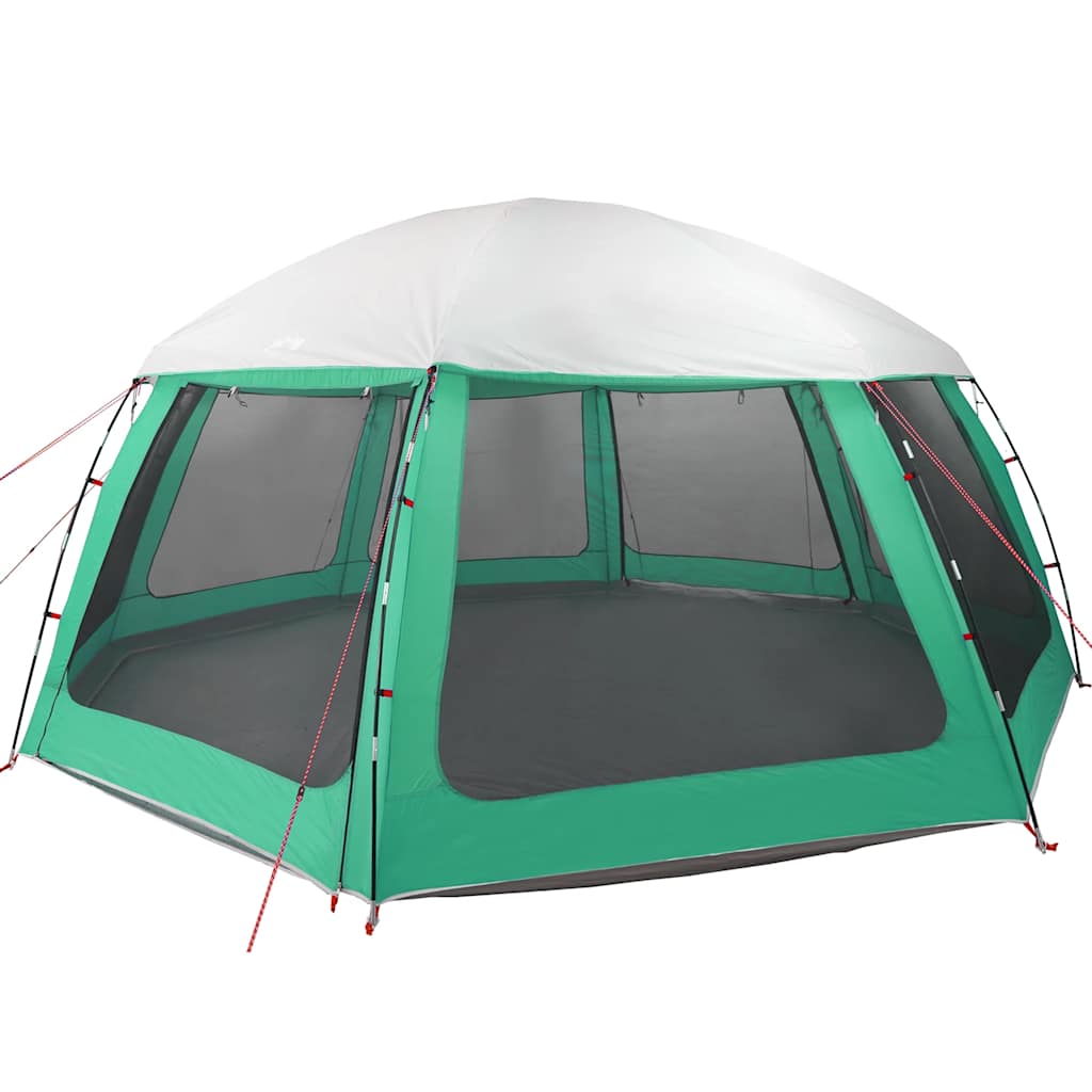 Vidaxx Schwimmbadzelt abnehmbare Outdoor-Mesh-Wände 612x612 cm meergrün