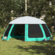 Vidaxx Schwimmbadzelt abnehmbare Outdoor-Mesh-Wände 612x612 cm meergrün