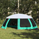 Vidaxx Poolzelt abnehmbare Outdoor-Mesh-Wände 690x690 cm meergrün