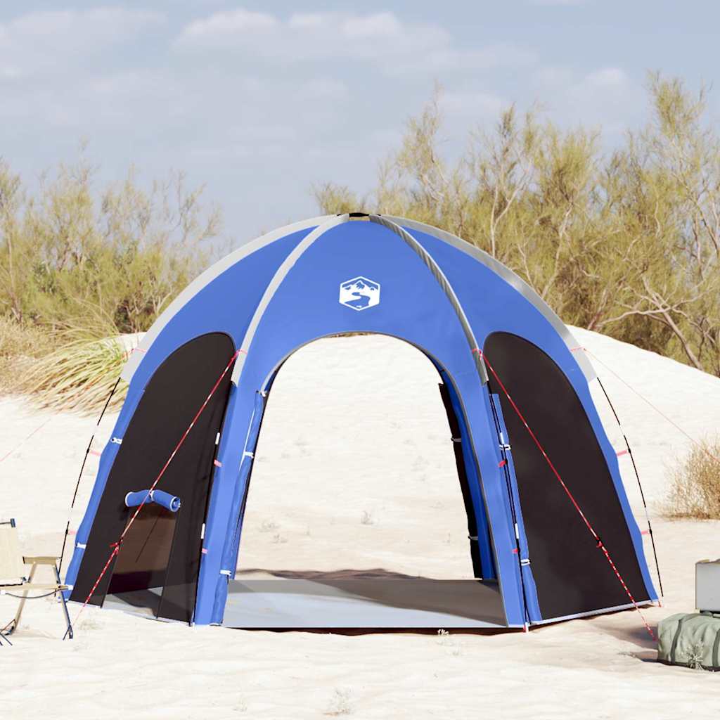 VidaXL Schwimmbadzelt mit Dach azurblau 366 x 305 x 231 cm