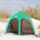 Vidaxx Schwimmbadzelt meergrün 366 x 305 x 231 cm Polyester und Fiberglas