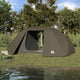 Vidaxx Angelzelt mit braunem Dach 514 x 465 x 187 cm Polyester und Fiberglas