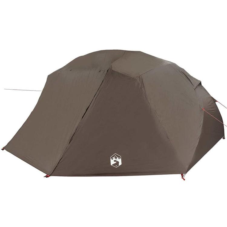 Vidaxx Angelzelt mit braunem Dach 514 x 465 x 187 cm Polyester und Fiberglas