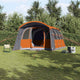 Vidaxx Familienzelt mit Dach grau und orange 576 x 325 x 213 cm