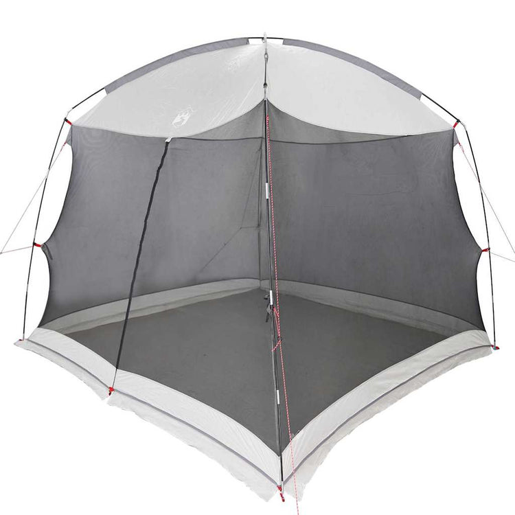 Vidaxx Moskitozelt grau 320 x 320 x 218 cm Polyester und Fiberglas