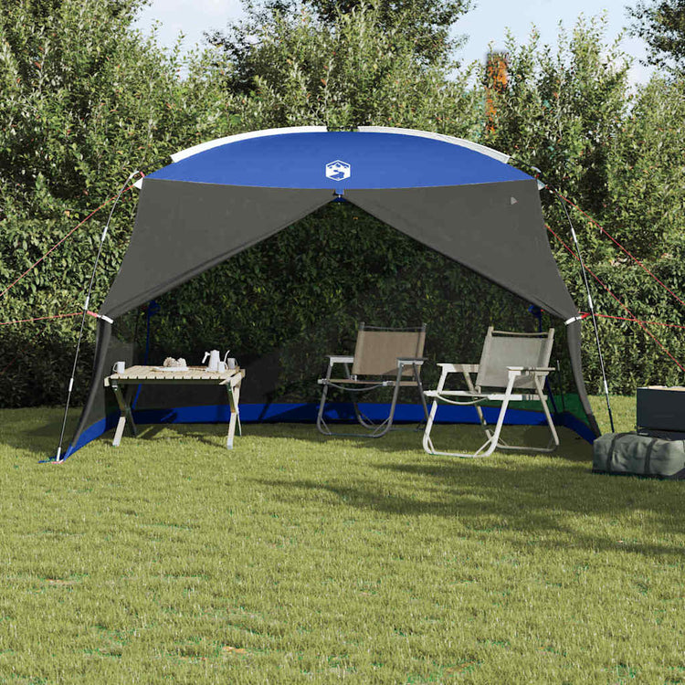 Vidaxl Mückenzelt mit Dach azurblau 380 x 380 x 225 cm
