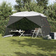 Vidaxx Moskitozelt grau 380 x 380 x 225 cm Polyester und Fiberglas