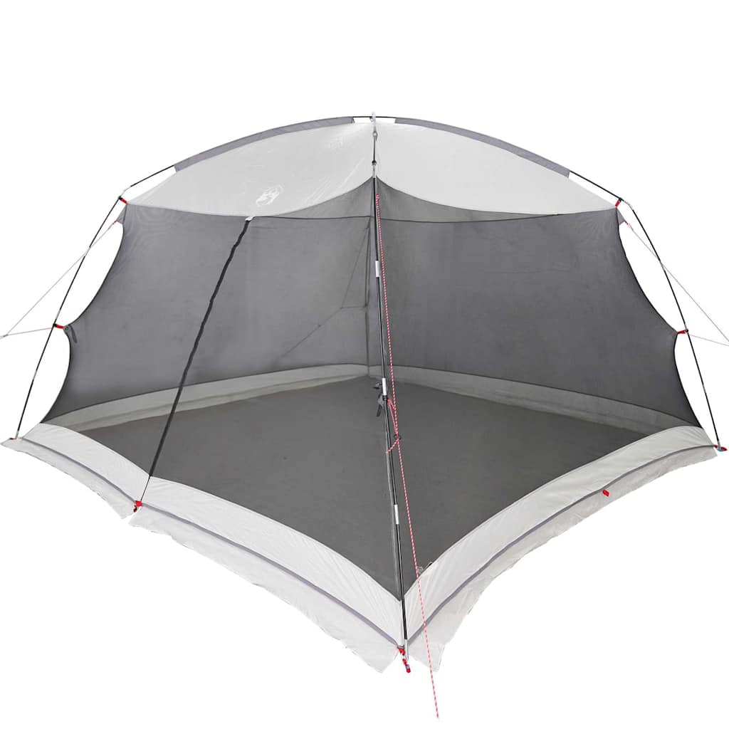 Vidaxx Moskitozelt grau 380 x 380 x 225 cm Polyester und Fiberglas