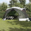Vidaxx Moskitozelt grau 434 x 434 x 230 cm Polyester und Fiberglas