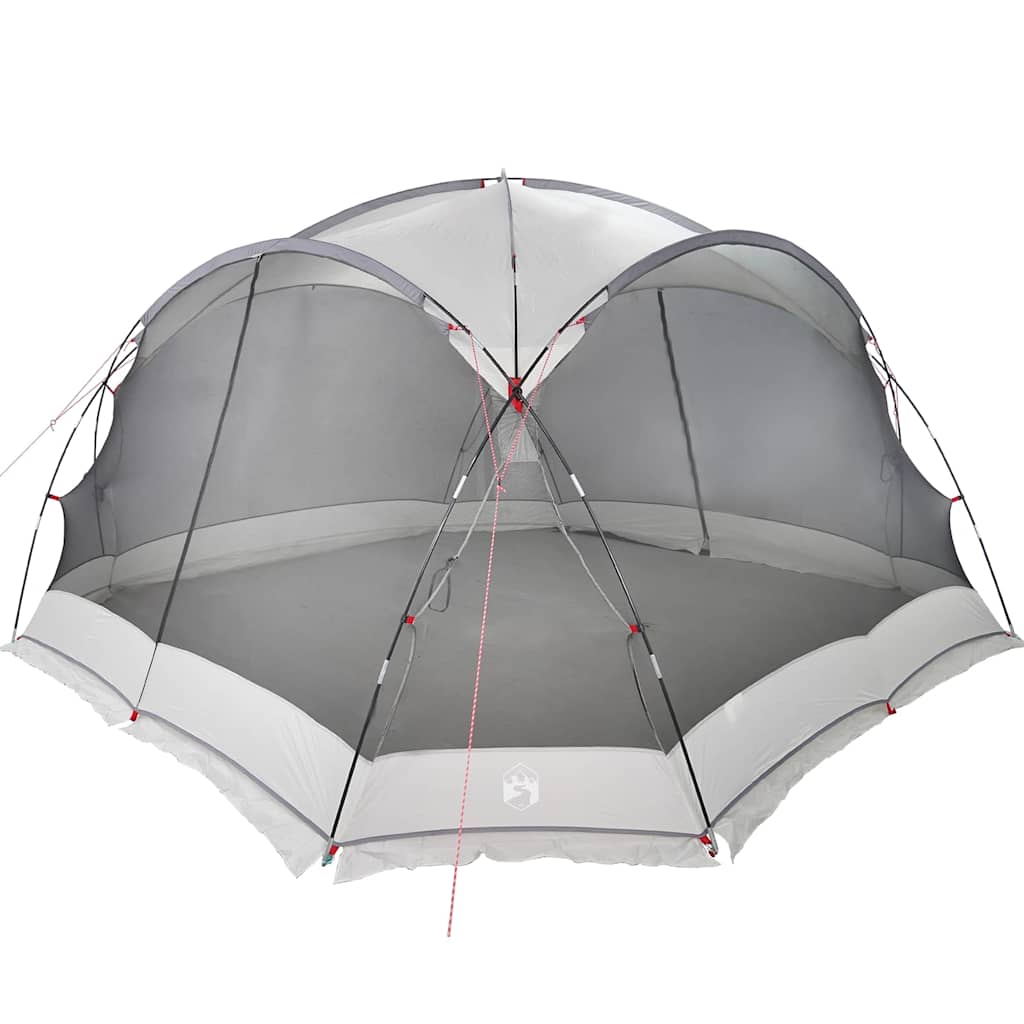 Vidaxx Moskitozelt grau 434 x 434 x 230 cm Polyester und Fiberglas