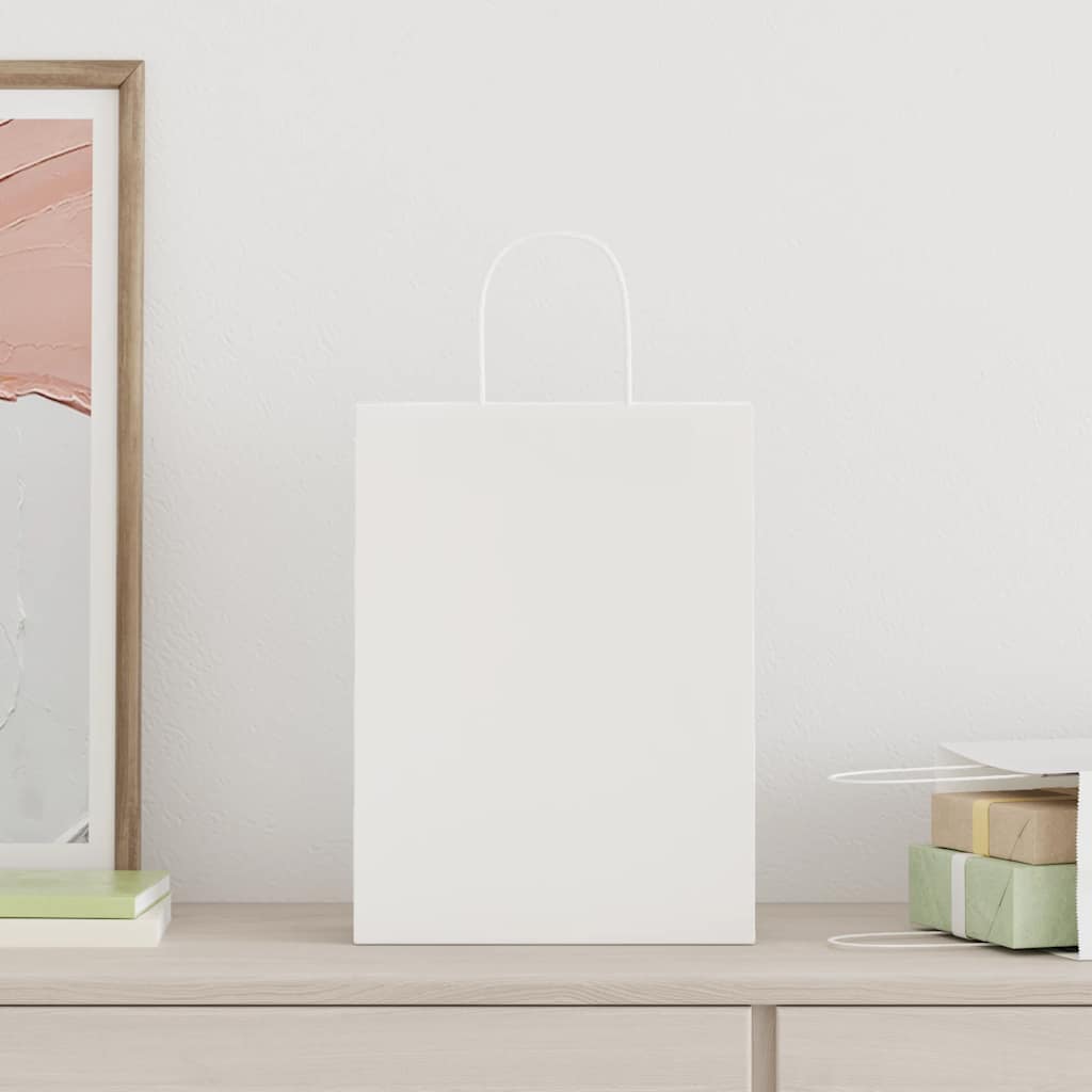 Vidaxl-Papier, 50 St. mit Hintergrund, 26 x 12 x 35 cm, weiß
