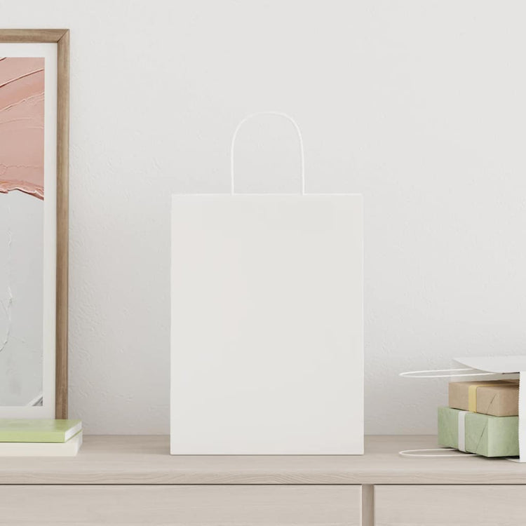 Vidaxl-Papier, 50 St. mit Hintergrund, 26 x 12 x 35 cm, weiß