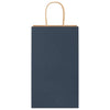VidaXL Papiertüten 250 Stück mit Griffen 21x11x36 cm blau