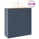 VidaXL Papiertüten 250 Stück mit Griffen 45x17x48 cm blau