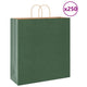 VidaXL Papiertüten 250 Stück mit Griffen 45x17x48 cm grün