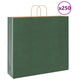 VidaXL paper bags 250 pcs with handles 54x15x49 cm green