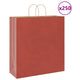 VidaXL Papiertüten 250 Stück mit Griffen 45x17x48 cm rot
